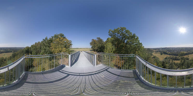 Blick vom Skywalk